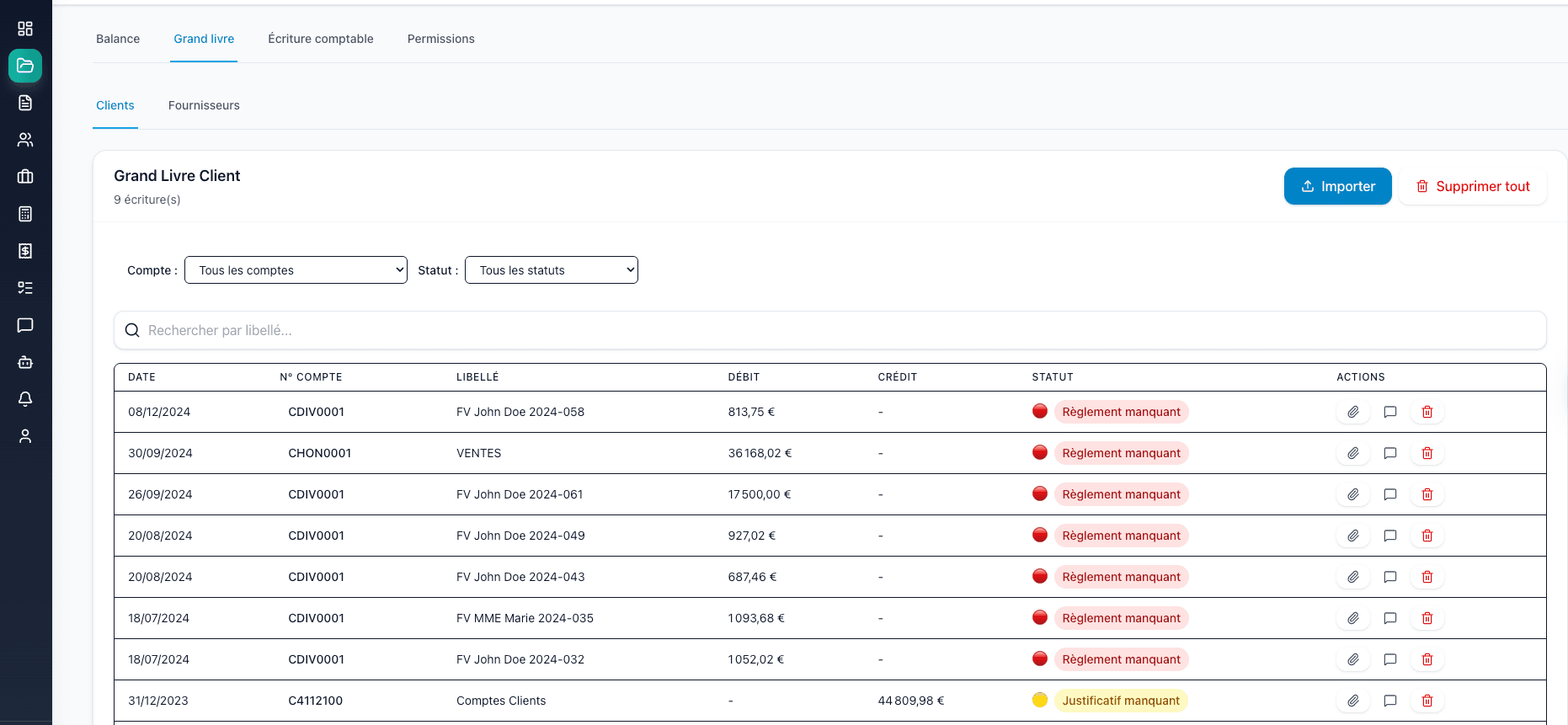 Grand Livre Interactif
